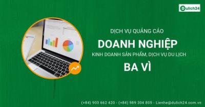 Quảng cáo sản phẩm, dịch vụ du lịch Ba Vì